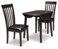 Hammis Dining Table and 2 Chairs