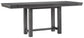 Myshanna Counter Height Dining Table and 4 Barstools and Bench