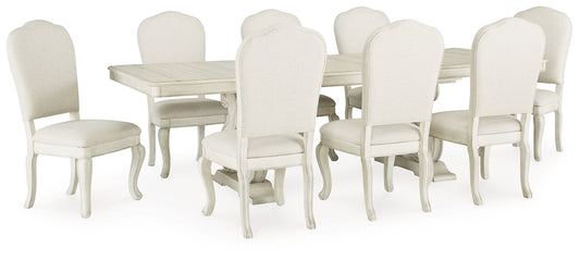 Arlendyne Dining Table and 8 Chairs