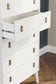Aprilyn Twin Bookcase Headboard with Dresser, Chest and 2 Nightstands