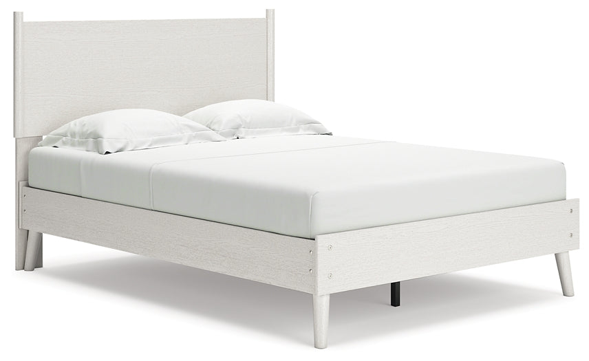 Aprilyn Full Panel Bed with Dresser