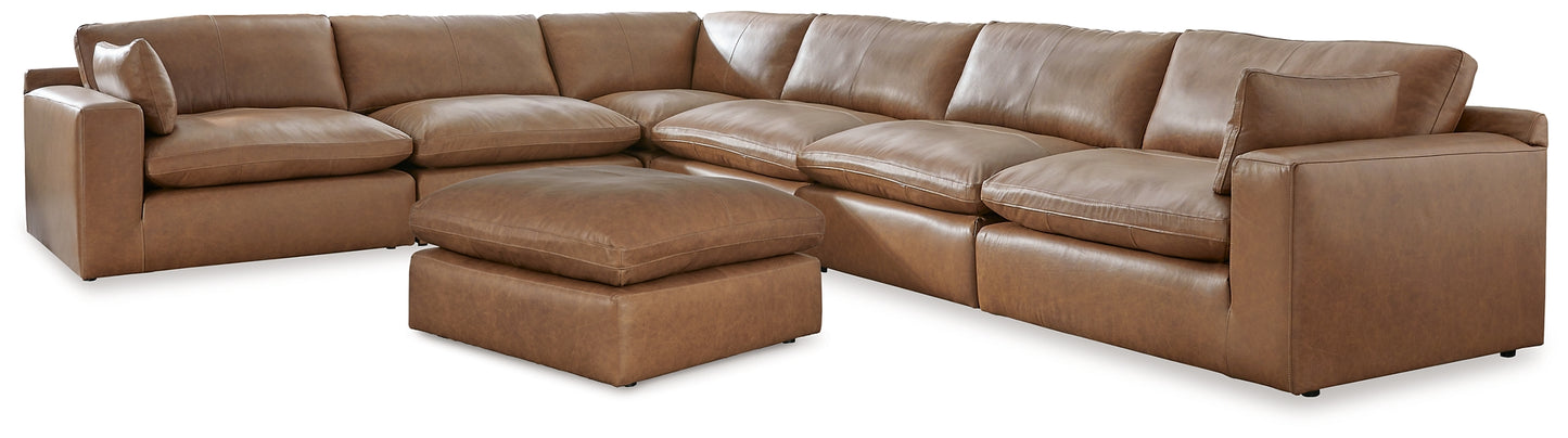 Emilia 6-Piece Sectional with Ottoman