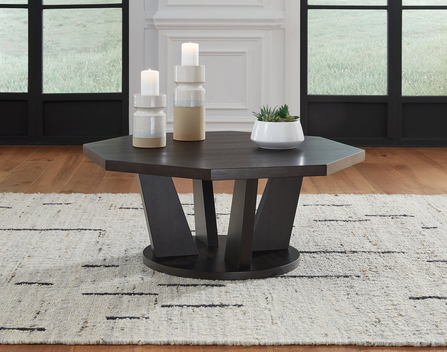 Chasinfield Coffee Table with 2 End Tables